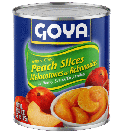 Overflow Peach Slices in Heavy Syrup 29 OZ_Front