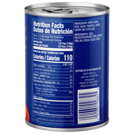 Overflow Fruit Cocktail in Heavy Syrup 15-25 OZ_Back