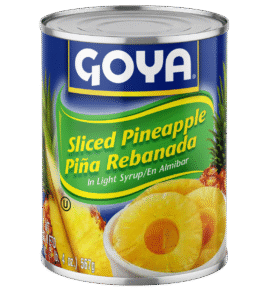 Sliced Pineapple in Light Syrup 20 OZ_Front