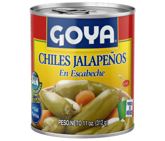 Green Pickled Jalapeño Peppers 11 OZ_Back