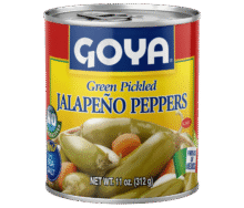 Green Pickled Jalapeño Peppers 11 OZ_Front