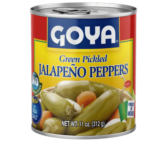 Green Pickled Jalapeño Peppers 11 OZ_Front