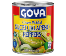 Green Pickled Sliced Jalapeño Peppers 11 OZ_Front