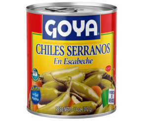 Green Pickled Serrano Peppers 11 OZ_Back