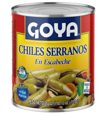 Overflow Green Pickled Serrano Peppers 26 OZ_Back