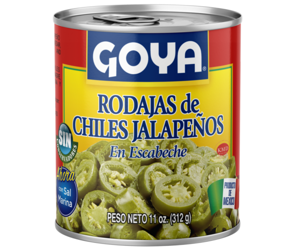 Green Pickled Jalapeño Nacho Slices 11 OZ_Back