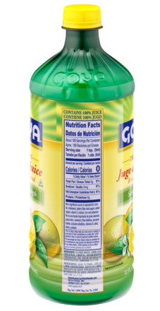 Overflow Tropical Lemon Juice 32 OZ_Right