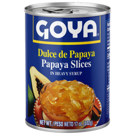 Papaya Slices in Heavy Syrup 17 OZ_Front