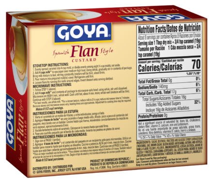 Overflow Flan Spanish Style Custard 5-5 OZ_Back
