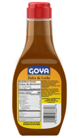 Overflow Dulce de Leche Squeeze Bottle_Back