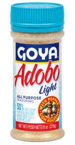 Adobo Light con Pimienta (50% menos sodio)