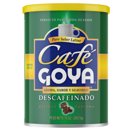 Overflow Cafe Goya Decaf can