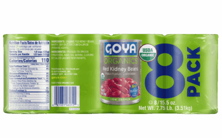 Overflow Organic Red Kidney Beans_8 Pack_Back