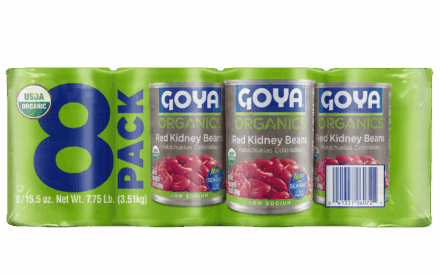 Overflow Organic Red Kidney Beans_8 Pack_Front