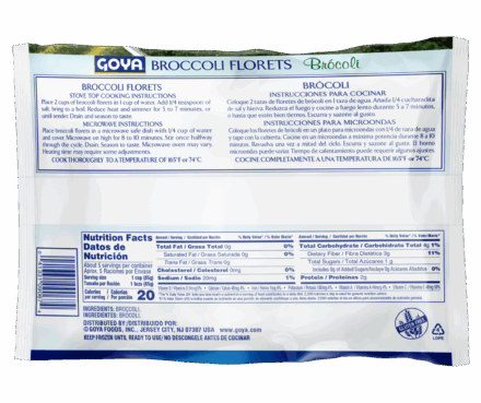Overflow Frozen Broccoli Florets_Back
