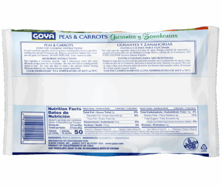 Overflow Frozen Peas & Carrots_Back