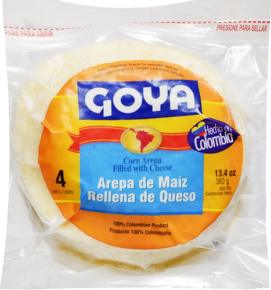 Corn Arepa Filled With Cheese