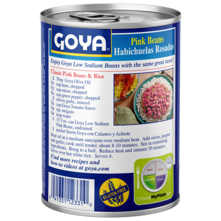 Overflow Low Sodium Pink Beans