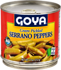 Chiles Serranos en Escabeche