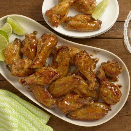 Spicy Margarita Chicken Wings