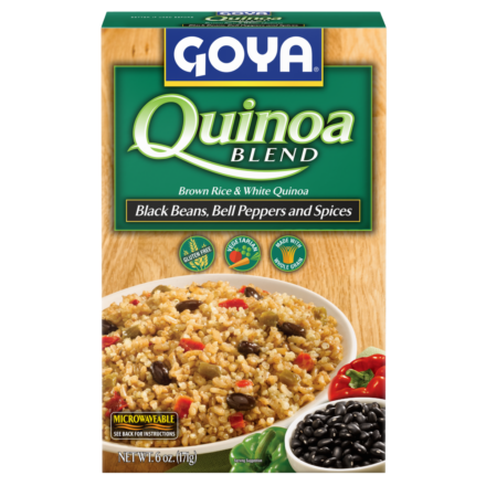 Quinua con Arroz Integral y Frijoles Negros