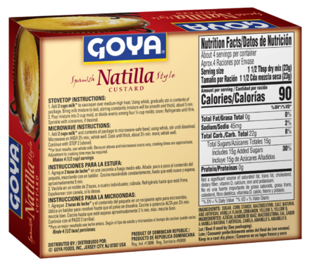 Overflow Natilla Spanish Style Custard_Back