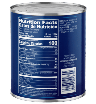 Overflow Whole Guavas in Heavy Syrup 30 OZ_Back