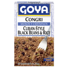 Congri Cuban-Style Black Beans & Rice_Straight Angle