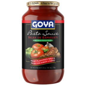 Meat Flavored Pasta Sauce 25oz Front