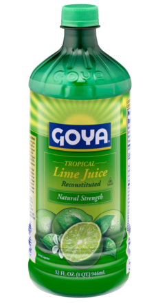 Overflow Tropical Lime Juice 32 OZ_Front