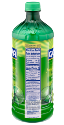 Overflow Tropical Lime Juice 32 OZ_Right