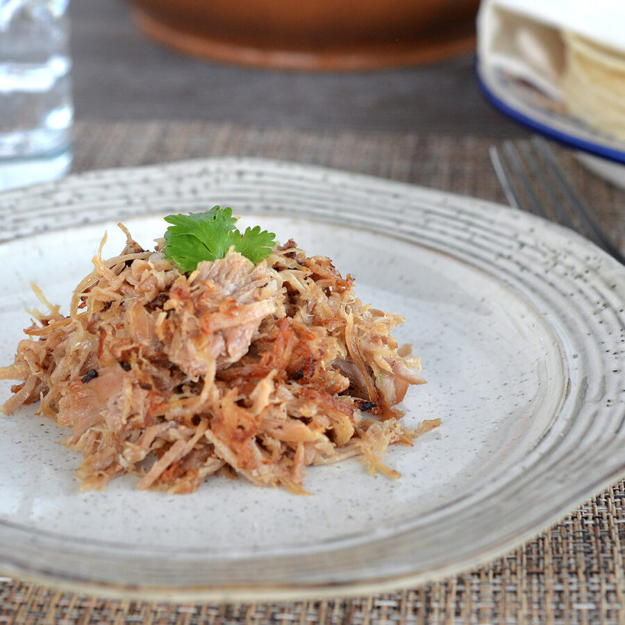 MyPlate Pork Carnitas with Sautéed Garlic & Onions
