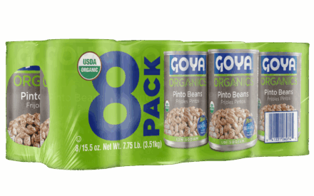 Overflow Organic Pinto Beans_8 Pack_Angled Front