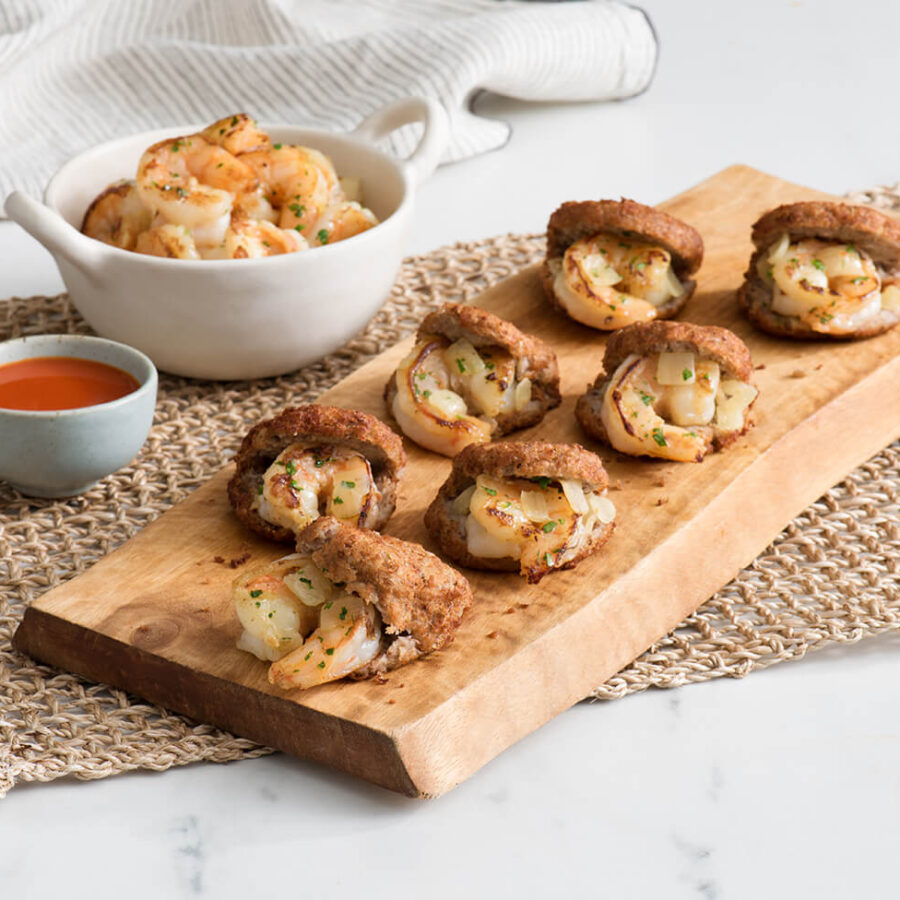 Acarajé con Camarones