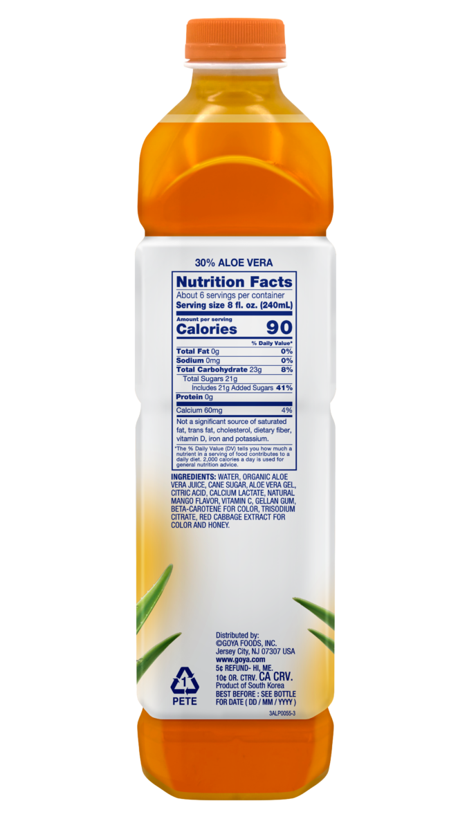 Overflow 4394_Aloe Drink Mango_50 OZ_Right