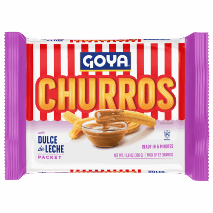 Churros con Dulce de Leche