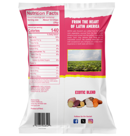 Overflow Latin Roots Chips_Exotic Blend_Back