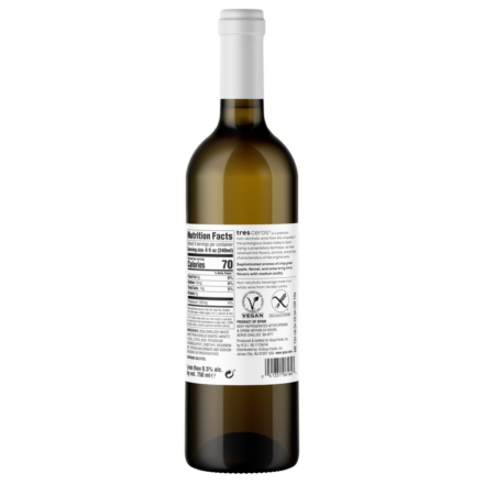 Overflow Vino Blanco Tres Ceros – Verdejo Sin Alcohol