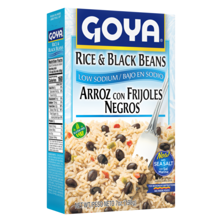 Overflow Low Sodium Rice & Black Beans_Front