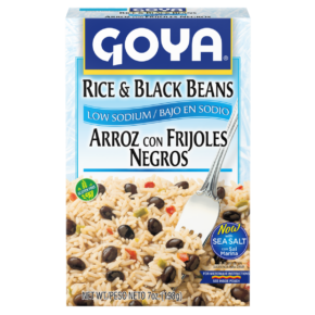 Low Sodium Rice & Black Beans_Straight Angle