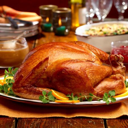 Pavo Caramelizado con Cebollas y Especias