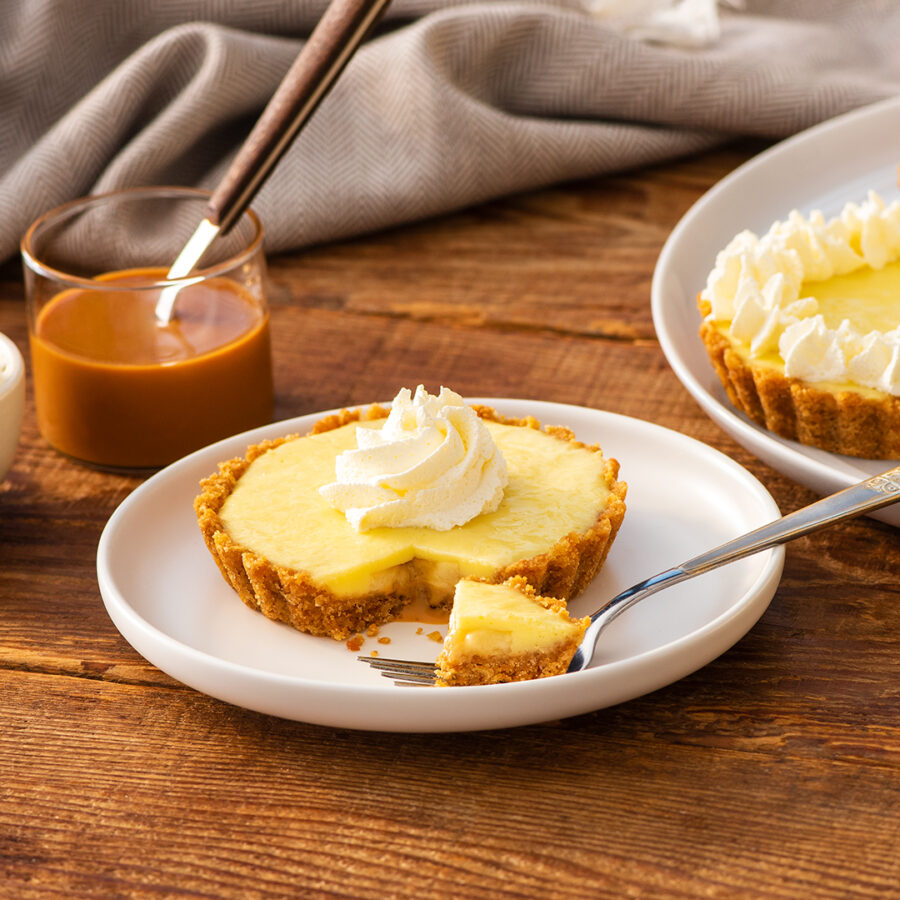 Tarta de Banano y Caramelo
