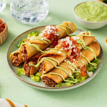 Beef Flautas
