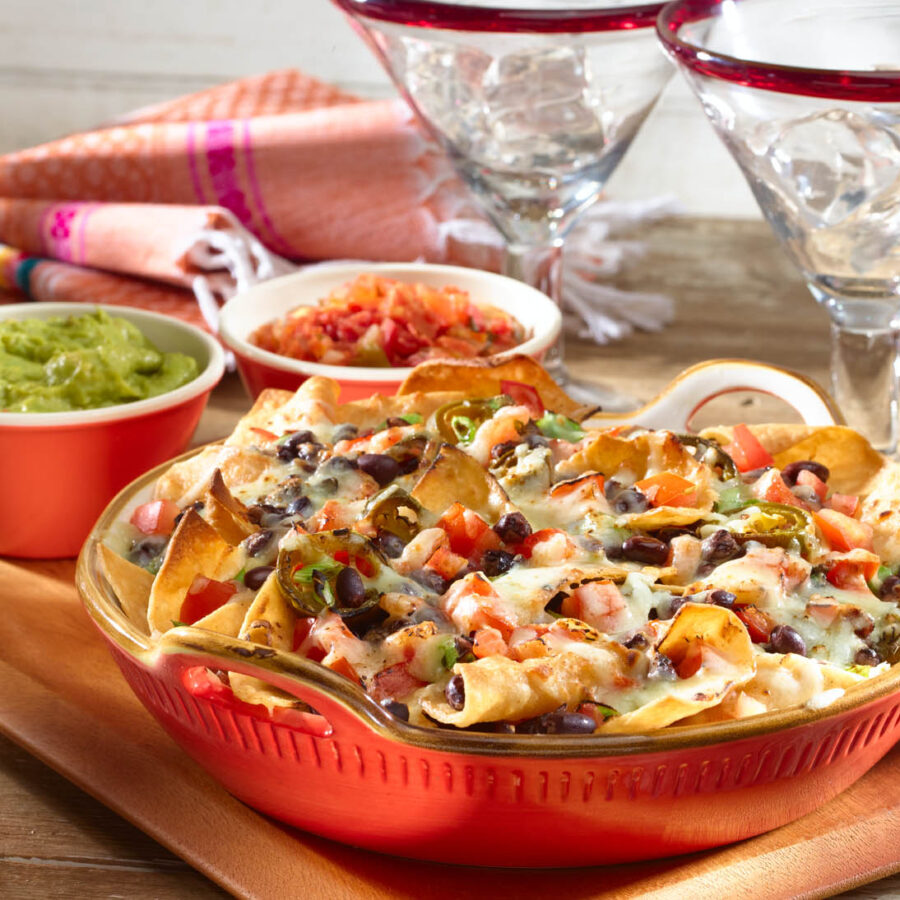 Nachos de Frijoles Negros