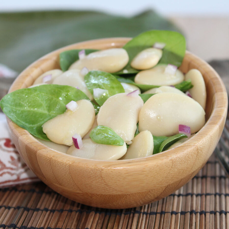 Butter Bean & Spinach Salad