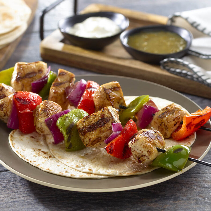 Pinchos de Pollo Fajita