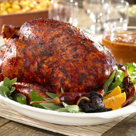 Pavo Marinado con Chiles