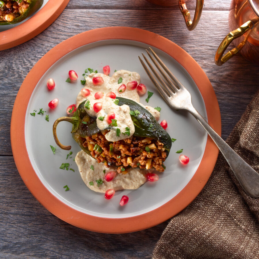 Chiles en Nogada