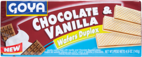 Wafers de Chocalte y Vainilla
