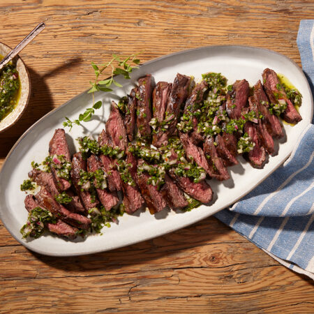 Churrasco con Chimichurri – Grilled Skirt Steak